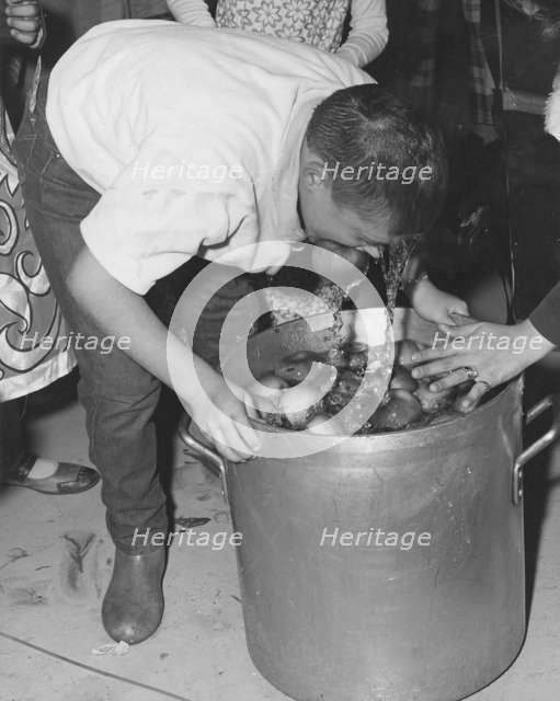Halloween festivities, Fort Sheridan, Illinois, USA, 1970. Artist: SP5 Bond