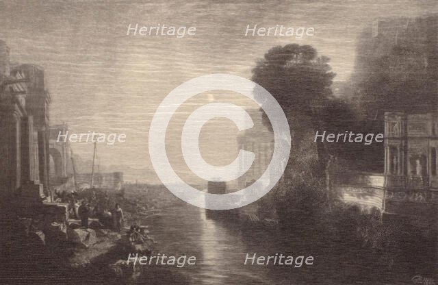 Dido Building Carthage, 1902. Creators: JMW Turner, Edward Goodall.
