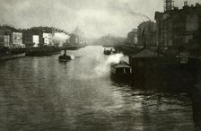 The Fontanka River in St Petersburg, Russia, 1900s. Artist: Fred Boisson