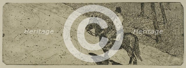 Cavalry Soldier, n.d. Creator: Giovanni Fattori.