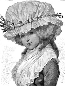 "Morning" by L. Rossi, at the gallery of Messrs. A. Tooth and Sons, Haymarket, 1881. Creator: Eugène Froment.