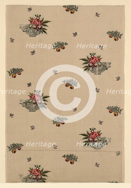 Panel, Spitalfields, c. 1735. Creator: Unknown.