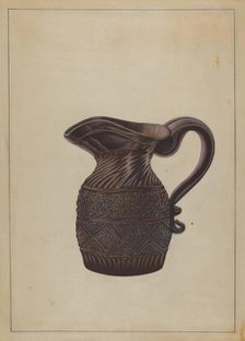 Cream Pitcher, c. 1936. Creator: Nicholas Amantea.