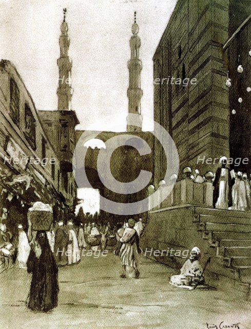 Bab El Fetouh, Cairo, Egypt, 1928. Artist: Louis Cabanes