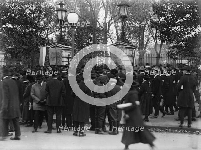 Woman Suffrage, 1917. Creator: Harris & Ewing.