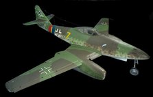Messerschmitt Me 262 A-1a Schwalbe (Swallow), 1940s. Creator: Messerschmitt A.G..