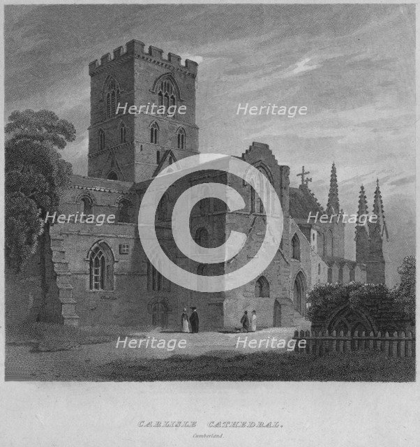 'Carlisle Cathedral, Cumberland.', 1814. Artist: John Greig.