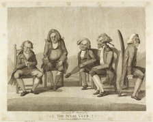 The Sulky Club, published March 18, 1794. Creator: Henry William Bunbury.