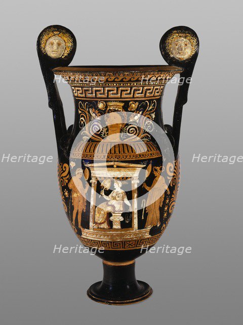 Apulian volute-crater, 4th century BC (400 BC- 301 BC). Artist: Patera Painter.