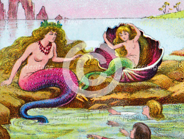 'The mermaids', c1905. Artist: Unknown.