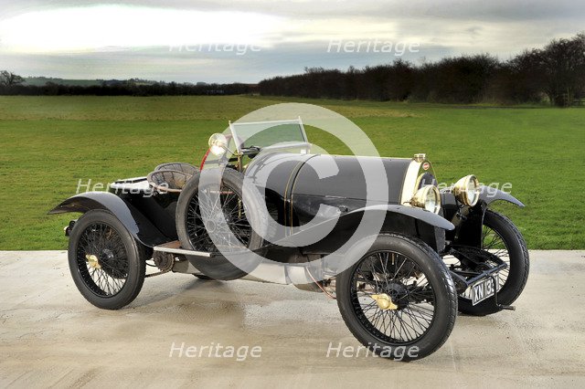 Bugatti T18 Black Bess 1913. Artist: Simon Clay.