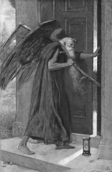 'Death the Reaper', 1896. Artist: P Naumann.