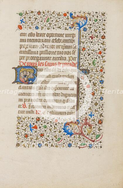 All Saints; Book of Hours, about 1440-1450. Creator: Workshop of the Bedford Master.