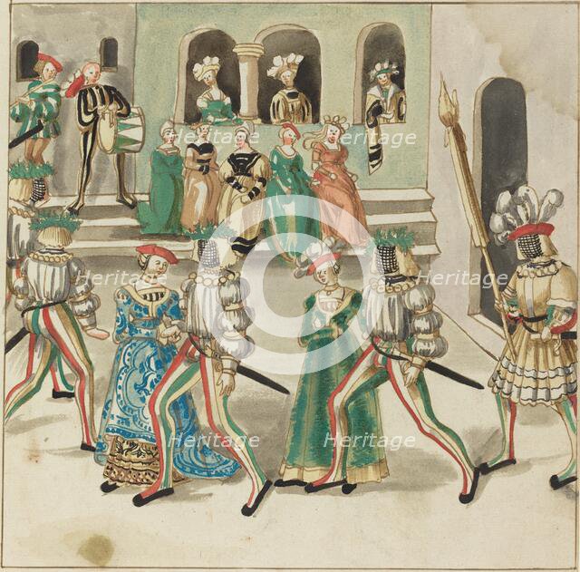 Masquerade, c. 1515. Creator: Unknown.