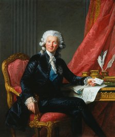 Portrait of Charles-Alexandre de Calonne (1734-1802), 1784. Creator: Vigée Le Brun, Louise Élisabeth (1755-1842).