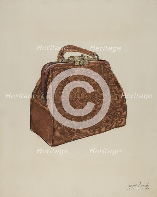 Satchel, 1935/1942. Creator: Gerard Barnett.