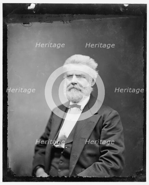 David Hartley Armstrong of Missouri, between 1865 and 1880. Creator: Unknown.