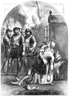Death of Mac Ian, the massacre of Glencoe, 1692, (19th century). Artist: Unknown