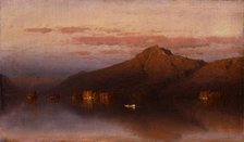 Whiteface Mountain from Lake Placid, 1866. Creator: Sanford Robinson Gifford.
