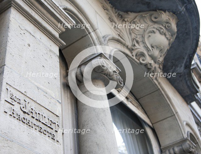 100 Avenue Albert, Brussels, Belgium, (c1910),  c2014-c2017. Artist: Alan John Ainsworth.