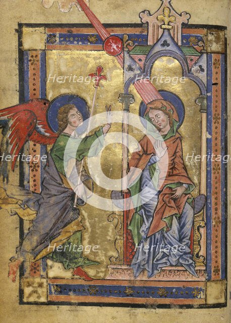 Psalter. Breviary for an ecclesiastical dignitary, mid 13th century. Creator: Anon.