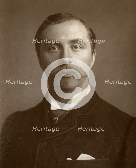 William Hunter Kendal, British actor and theatre manager, 1884. Artist: St James's Photographic Co
