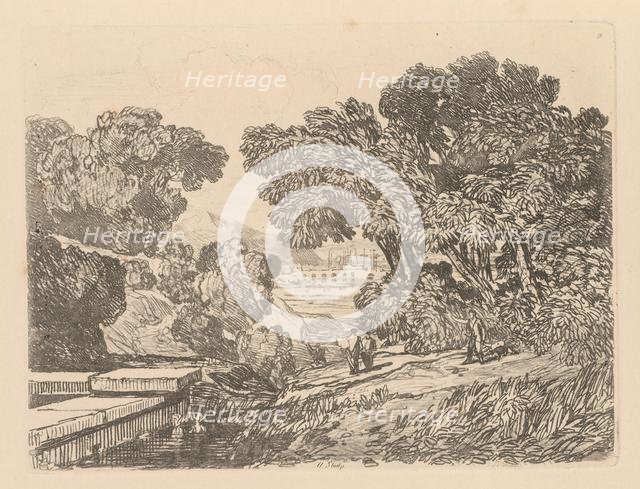 Liber Studiorum: Plate 9, A Study, 1838. Creator: John Sell Cotman (British, 1782-1842).