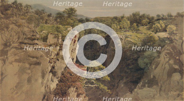 'Landscape with Rocks', 18th-19th century, (1935). Artist: John Glover.