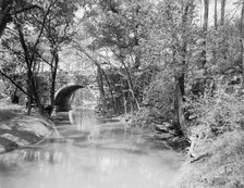 Bridge in Cherokee Park, Louisville, Ky., between 1900 and 1910. Creator: Unknown.