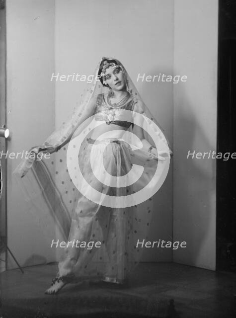 Denishawn dancer, 1927 or 1928. Creator: Arnold Genthe.