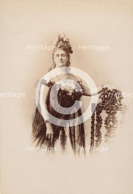 Roses Compiègne, 1895. Creator: Pierre-Louis Pierson.