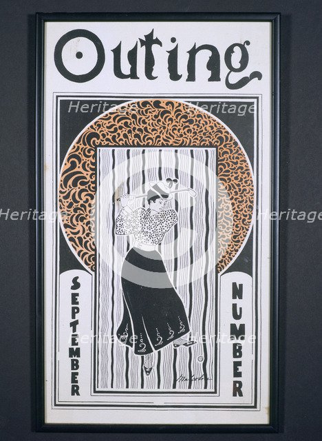 Outing magazine, September edition, c1920s. Artist: Unknown