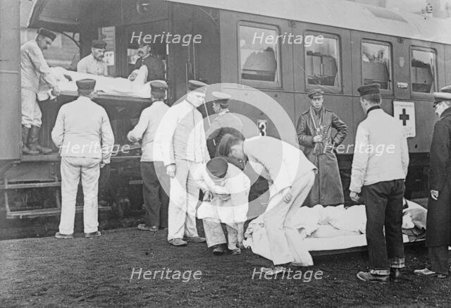 German hospital train, between 1914 and c1915. Creator: Bain News Service.
