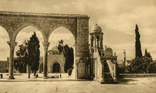 'Jerusalem - Mosque El-Aksa', c1918-c1939. Creator: Unknown.