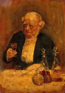 Sir Thomas Spencer Wells Bt.  (1818-1897), (1897?). Creator: Solomon Joseph Solomon.