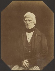 Lord Brougham, about 1852-1862. Creator: Roger Fenton.