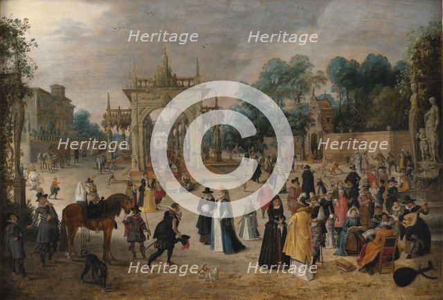 A Feast in an Italian Villa, c. 1620.