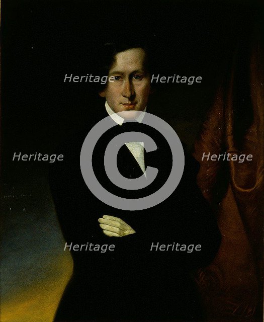 Portrait of the composer Hector Berlioz (1803-1869).