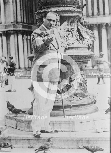 Benjamin Gigli in Venice, between and c1915 and c1920. Creator: Bain News Service.