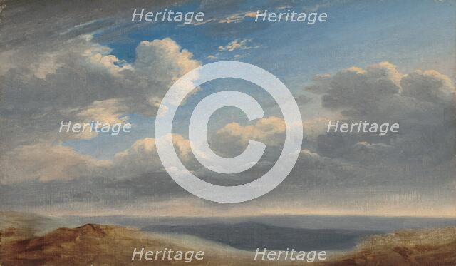 Study of Clouds over the Roman Campagna, c. 1782/1785. Creator: Pierre Henri de Valenciennes.