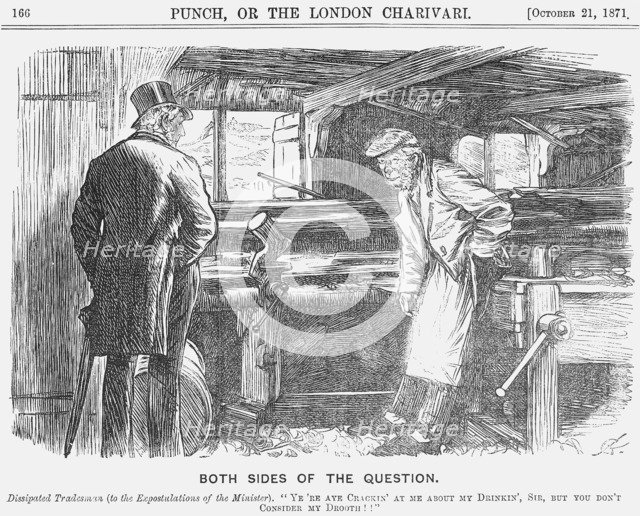 'Both Sides of the Question', 1871. Artist: Unknown