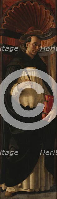 Saint Peter Martyr, 1494. Creator: Ghirlandaio, Domenico (1449-1494).