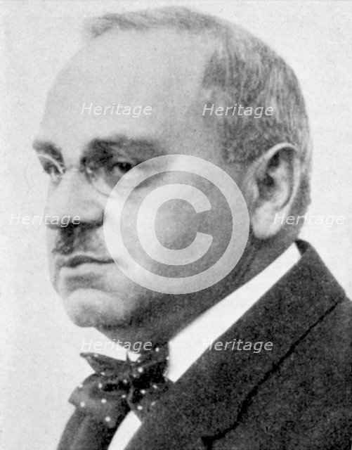 Alfred Adler  (1870-1937) Austrian psychiatrist. Artist: Unknown