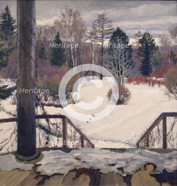 Spring is coming, 1911. Artist: Vinogradov, Sergei Arsenyevich (1869-1938)