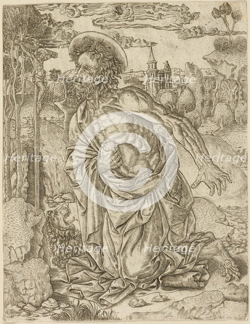 St. Jerome in Penitence, c.1500. Creator: Unknown.