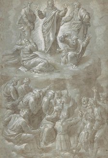 The Transfiguration, after Raphael, 1511-51. Creator: Biagio Pupini.