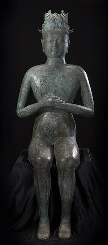 Portrait of King Taejo of Goryeo (877-943), 951. Creator: Anonymous master.