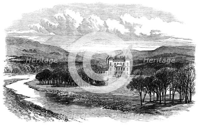 Duff House, near Banff, the seat of the Earl of Fife, 1871. Creator: Unknown.