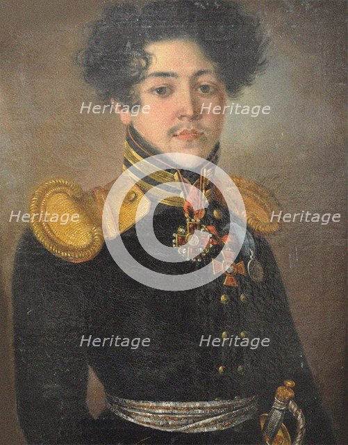 Portrait of Vasily Sergeevich Norov (1793-1853), First half of the 19th cent..