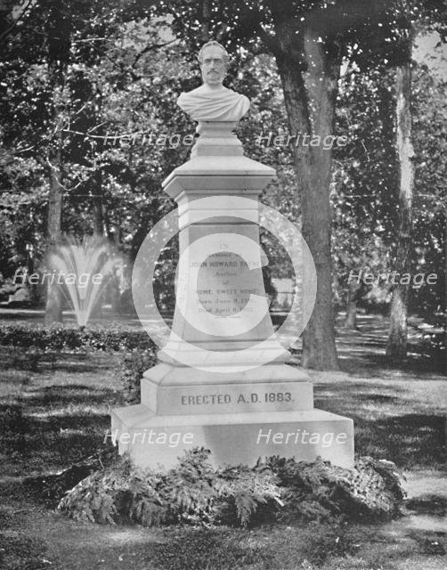 'Grave of J. Howard Payne, Georgetown, D.C.', c1897. Creator: Unknown.